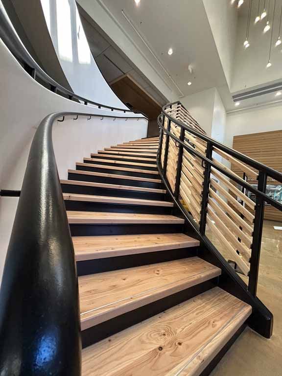 Chehalem Cultural Center Spiral Staircase